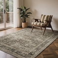 thumbnail image 6 of GENIMO 2'x3' Area Rug, Washable Non Slip Soft Persian Indoor Door Mat for Entryway Kitchen Laundry Room, Olive Brown, 6 of 7
