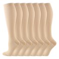 thumbnail image 1 of Calcetines De Compresión Para Mujeres Y Hombres, La Mejor Ayuda Para La Circulación Atlética, Correr, Ciclismo, Senderismo, Viajes 7 Pares Moyic OD016091-01, 1 of 6