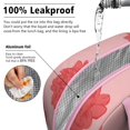 thumbnail image 5 of Flower Lunch Bag for Women Men Reusable Insulated Lunch Bags, Leakproof Cooler Food Lunch Tote Bag, Large Capacity Lunch Box for Work School Travel Picnic, 5 of 7