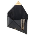 thumbnail image 6 of Faux Patent Leather Glossy Envelope Clutch, 6 of 59