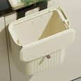 thumbnail image 5 of CSCHome Bathroom Wall Mounted Trash, Can with Lid to Avoid Trash Odor Multiple Colors Available (Small), 5 of 5
