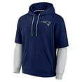 thumbnail image 2 of Unisex Fanatics  Navy New England Patriots Sleek Elements Pullover Hoodie, 2 of 3