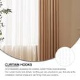thumbnail image 5 of 100Pcs Adjustable Plastic Curtain Hooks Curtain Drapery Pin Hook Curtain Plastic Adjusting Hook, 5 of 5