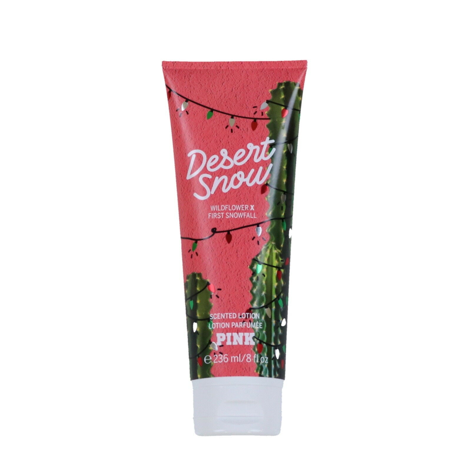 Victoria s Secret Pink Body Lotion Scented Moisturizing Cream Skin Care New Vs Size 8 fl oz Fragrance Desert Snow Wildflower Fir