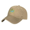 thumbnail image 2 of ZICANCN Pineapple Surfing Adjustable Baseball Cap Women, Hats for Men Adult Washed Cotton Denim Baseball Caps Fashion Natural, 2 of 8