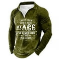 thumbnail image 1 of YDLCAFD Chemise à Manches Longues Imprimée Mode Décontractée pour Hommes Noël Automne Col Rabattu, 1 of 2