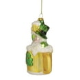 thumbnail image 4 of Northlight 5" Irish Leprechaun and Beer Mug Glass St. Patrick's Day Ornament - Green/Gold, 4 of 5