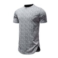 thumbnail image 1 of pstuiky camisetas de hombre, Nueva camiseta informal de moda para hombre, con estampado deportivo, de manga corta y cuello redondo. camisetas de hombre l, 1 of 7