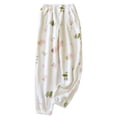 thumbnail image 2 of Wancir Womens Fluffy Pajama Pants Fuzzy Fleece Cozy Lounge Pants with Pockets Winter Warm Pj Bottoms, 2 of 3