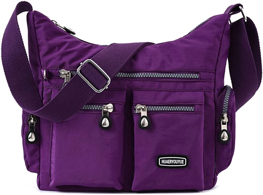 CoCopeaunts Tote Bag for Women Waterproof Nylon Hobo Bag Women Canvas Shoulder Bag Messenger Bag