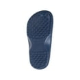 thumbnail image 6 of FOAMWALK Toddler Boy's Furry Little Solid Clog with Sherpa Lining - Toddler Classic Lined Clog, Navy, 5-6, 6 of 9