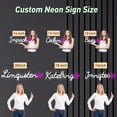 thumbnail image 6 of UPONRAY Single-line Custom Neon Signs with Butterfly, Customizable USB-Powered & Dimmable LED Neon Light, Stylish Wall Decor as Gifts for Family, Lover, Friend, Rose Red, 16 inch, 6 of 8
