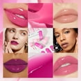 thumbnail image 4 of KISSIO Lip Gloss Set,3 PCS Moisturizing and Pigmented Lip Glaze,Liquid Lipstick No Sticky,Shine for Plumper Looking Lips,Cruelty Free,Group A,0.19 oz x3, 4 of 7