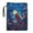 Moonlit Bird on Branch, variant on HELLHERO Bible Case Bag with Washable for Readers Zipper Bag Protector Wrap Bag for Office, Dragonfly and Floral Pattern