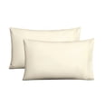 thumbnail image 1 of SIYTUAU Envelope Style Pillowcases Set Of 2 Summer Velvet Bedding For Dormitory And Room Soft Hair Friendly 20X26 Inch, 1 of 7