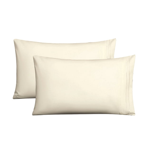 SIYTUAU Envelope Style Pillowcases Set Of 2 Summer Velvet Bedding For Dormitory And Room Soft Hair Friendly 20X26 Inch