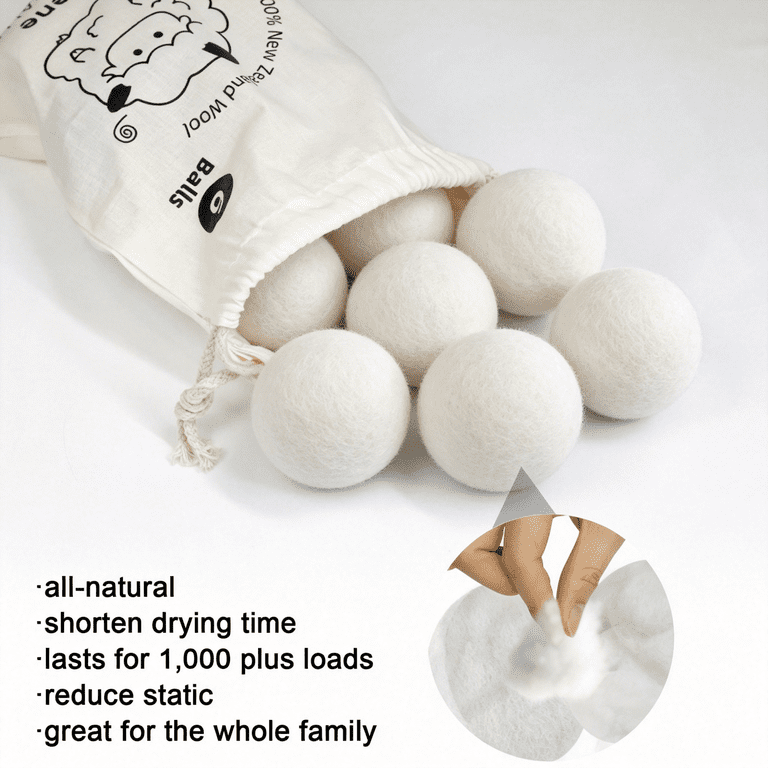 Bubbob Wool Dryer Balls, 6 Pack photo 5