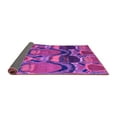 thumbnail image 2 of Ahgly Company Indoor Rectangle Abstract Purple Modern Area Rugs, 7' x 9', 2 of 4
