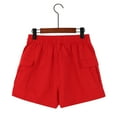 thumbnail image 6 of iHPH7 Cargo Shorts Women, Booty Shorts for Women, Cotton Shorts for Woman, High Waisted Shorts Women, Summer Shorts for Women, Red S, 6 of 9