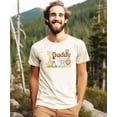 thumbnail image 3 of Safari Animals First Birthday Matching Family Shirt for Daddy - Jungle Zoo Tee - Sold Separately Natural Shirt Adult Large, 3 of 7