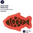 thumbnail image 4 of Petstages Fishie Fun, Feed Mat, Slow Feeder Cat Bowl, 4 of 4