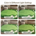 thumbnail image 7 of ODIKA 8'x10' Golf Course Hole Holes Design Theme Green Washable Area Rug Non-Shedding, Easy Care, for King Size Bedroom Under Bed, Master Suite, 7 of 7