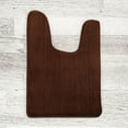 thumbnail image 2 of HBFAGFB Front Door Mat U Shaped Memory Cotton Bathroom Kitchen Rugs Non Slip Toilet Doormats Coffee Size B, 2 of 6