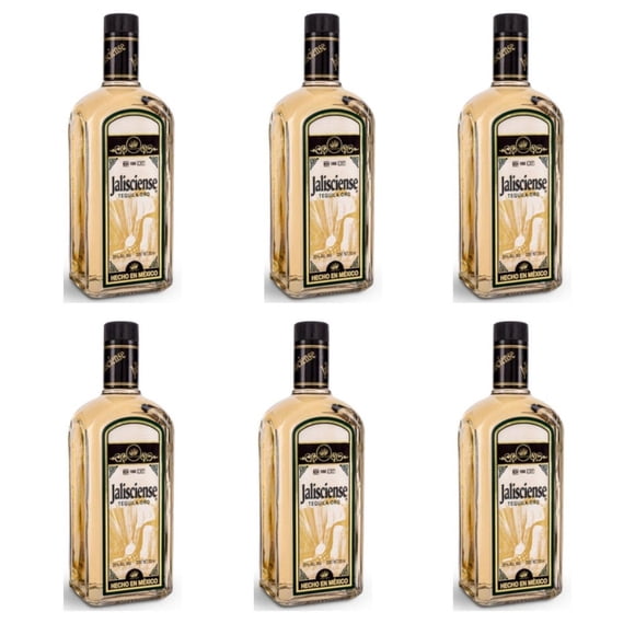 Pack de 6 Tequila Jalisciense Oro 1 L Jalisciense Oro