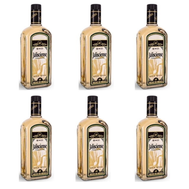 Pack de 6 Tequila Jalisciense Oro 1 L Jalisciense Oro