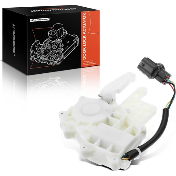 A-Premium Door Latch Lock Actuator Compatible with Honda Vehicles - Odyssey 2001 2002 2003 2004, Mini Passenger Van, Without Latch - Rear Right Passenger Side, Replace# 72623S0XA11