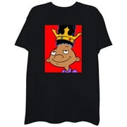 Nickelodeon Men's 90s Tv Short Sleeve Graphic T-Shirt Medium, Black
