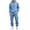 02-Blue, variant on Sweatsuits for Men Fashion 2 Piece Sets Hooded Sweatshirts Drawstring Pants with Pockets Mens Casual Sports Outfits Pink M