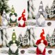 thumbnail image 3 of 3 unids/set decoración de elfo de Navidad copo de nieve hecho a mano Gnomo sueco Tomte para muñeca adornos de juguete regalos del Día de Acción de Gracias, 3 of 5