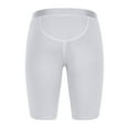 thumbnail image 5 of pstuiky Pantalones cortos de entrenamiento para hombre, Pantalones cortos de entrenamiento para hombre, ajustados, elásticos, de cinco puntos, para correr y fitness Pantalones cortos de baloncesto, 5 of 5