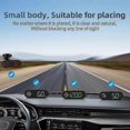 thumbnail image 5 of Digital Car Gps Speedometer: Car Hud With Speed, Compass Driving Direction, Fatigue Driving Reminder, 5 of 5
