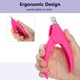thumbnail image 4 of Nail Tip Clipper Nail Edge Cutter Acero inoxidable Falso Falso Labymos  Natural, 4 of 7