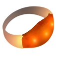 thumbnail image 1 of Blinkee RBFBL-OR Rubber Frosted Bracelet, Orange, 1 of 1