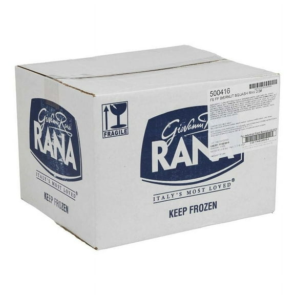 Rana Meal Solutions Fresh Butternut Squash Ravioli, 3 Pound - 2 per case.