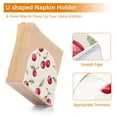 thumbnail image 5 of Yayeee Napkin Holder for Table Kitchen Paper Tissue Organization, Red Cherry, 5 of 8