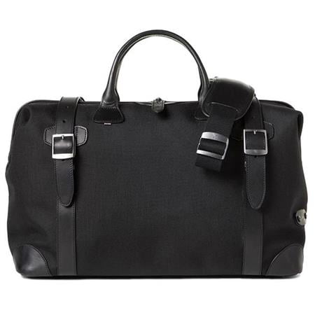UPC: 0810145014332 | Quiff Traveler Doctor Camera Bag Black Cordura & Leather