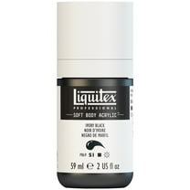 Liquitex Professional Soft Body Acrylic Color, 2 oz., Ivory Black