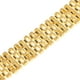thumbnail image 3 of Brazalete de acero inoxidable Salvador Pulsera 01 Gold, 3 of 10