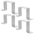 thumbnail image 5 of DEMACRIO Toggle Clamp 4Pcs U Shaped Brackets Stainless Steel Silver for Prevent Loosening, 5 of 8