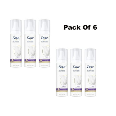 6 X Dove Ultracare Conditioner Foam for Fine, Flat Hair Weightless Volume 7 oz