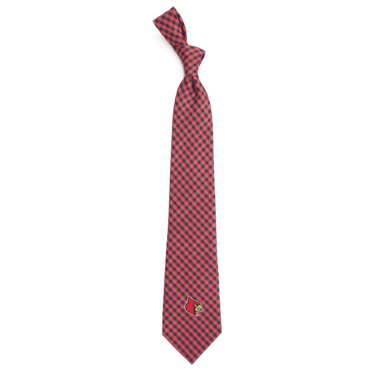 South Carolina Gamecocks Plaid Necktie - Garnet Woven Polyester