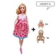 thumbnail image 2 of Muñeca Diborun embarazada de 30 cm con bebé princesa niña, 2 of 7