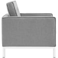thumbnail image 3 of Loft Living Room Set Upholstered Fabric Set of 2, Light Gray Size:31"Lx31"Wx32"H, 3 of 6