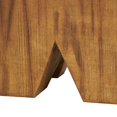 thumbnail image 5 of DecMode 14" x 18" Brown Magnesium Oxide Outdoor Accent Table, 1-Piece, 5 of 10