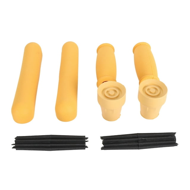 Almohadilla Para Muleta, Juego De Almohadillas Para Muleta Resistente De Goma Flexible Para Muletas De Aluminio
