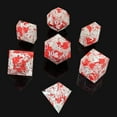 thumbnail image 5 of Ensemble de dés en Résine - 7 Pcs, D20, pour Jeux de Table/rpgs, Facile à Lire, 5 of 5